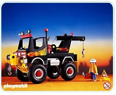 Playmobil dans la ville - Camion 4x4 de dépannage