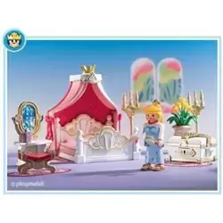 Playmobil Princess - Chambre Prince avec lit bébé