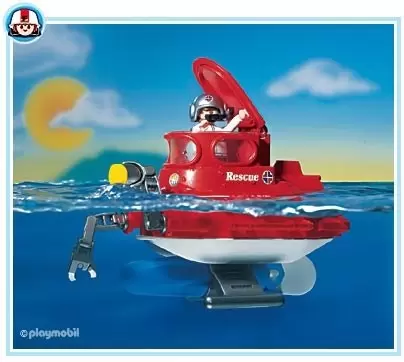 Playmobil Hôpital & Sauveteurs - Explorateur fonds marins