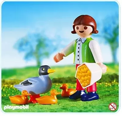 Playmobil Special - Fillette et canards