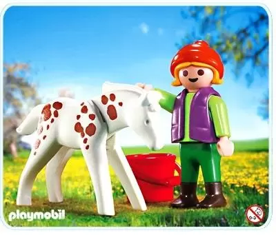 Playmobil Special - Fillette et cheval