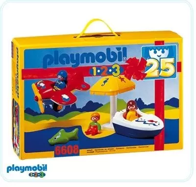 Playmobil 1.2.3 - Jeux de plage