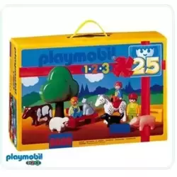 Maison avec ameublement - Playmobil 1.2.3 6600