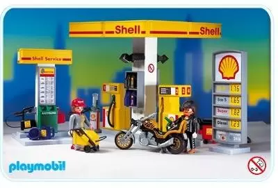 Playmobil in the City - Shell Gas Station