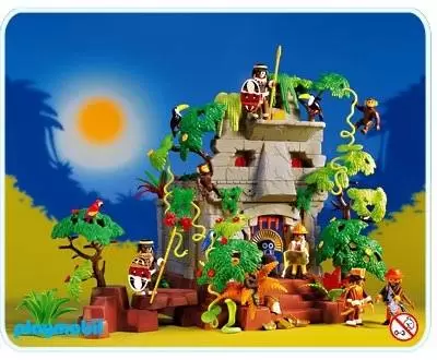 Playmobil Aventuriers - Temple de la jungle