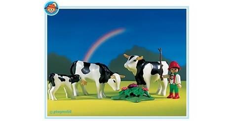 playmobil cow farm