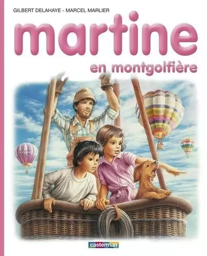 Martine - Martine en montgolfière