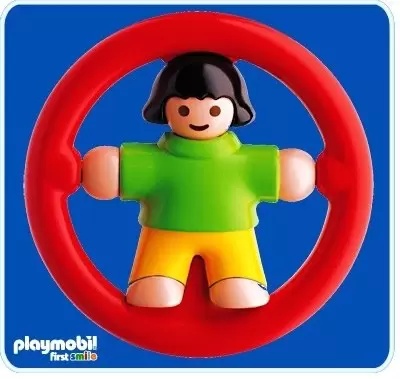 Playmobil 1.2.3 - Anneau à dents fille