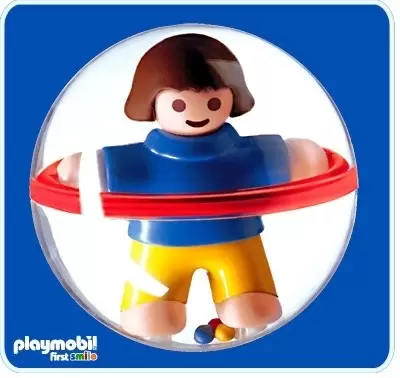 Playmobil 1.2.3 - Boule transparente fille