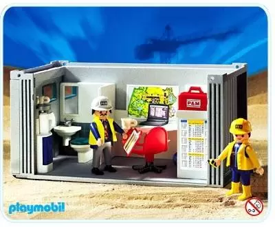 Playmobil Builders - Construction Crew\'s Office