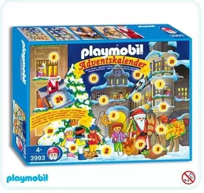 Playmobil advent calendars - Advent Calendar VI - Townsquare Holiday