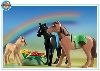 Playmobil Farmers - Horses and Foal