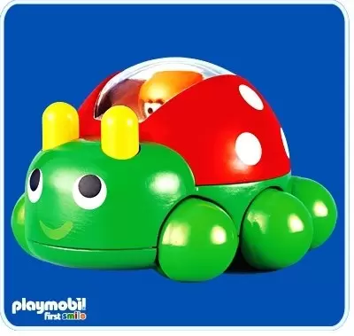 Playmobil 1.2.3 - Coccinelle et personnage