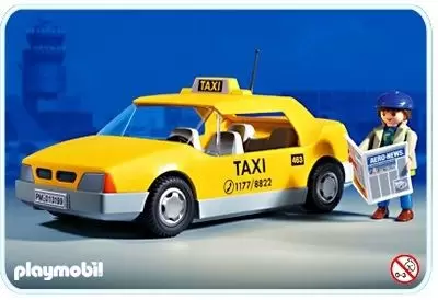 Playmobil Aéroport & Avions - Conducteur et taxi