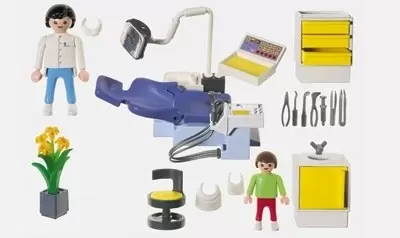 Playmobil Hôpital & Sauveteurs - Dentiste et cabinet dentaire