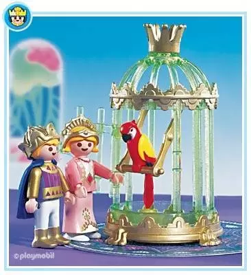 Playmobil Princesses - Enfants du roi et perroquet