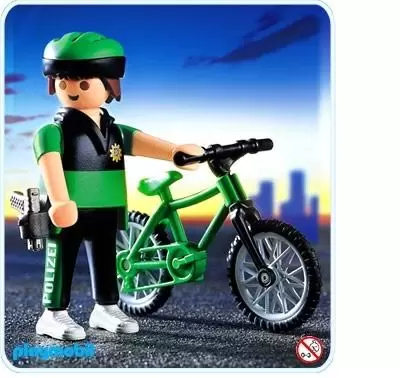 Playmobil Policier - Policier à vélo