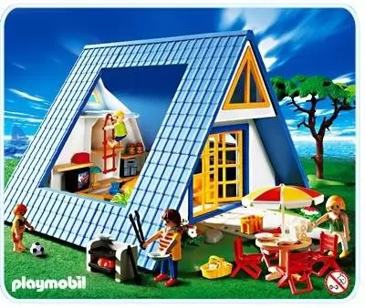 Playmobil en vacances - Famille et maison de vacances