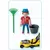 Playmobil Maisons et Intérieurs - Jardinier et tondeuse