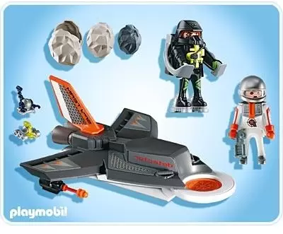 Playmobil Top Agents - Jet de détection des Agents Secrets