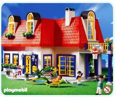 Geletterdheid Mysterie Walter Cunningham Large House - Playmobil in the City 3965