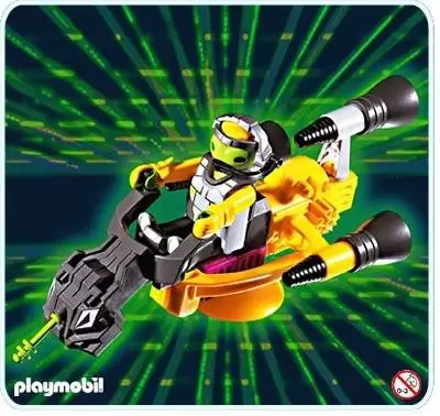 Playmobil Espace - Martien et scooter de l\'espace