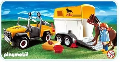 Playmobil Horse Riding - Horse Transporter