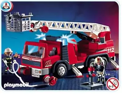 Playmobil Firemen - Ladder Truck