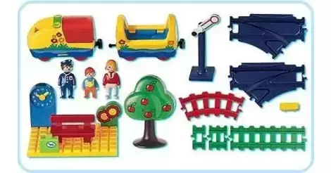 Electric Train Set - Playmobil 1.2.3 6915