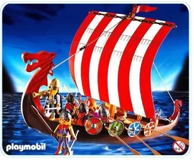Longboat - Playmobil Vikings 3150