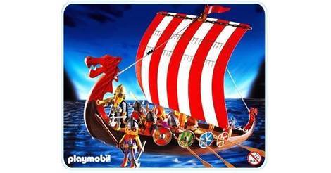 playmobil viking longboat