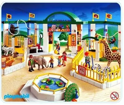 ♥ PLAYMOBIL ♥ pezzo di ricambio recinzione recinzione elemento connettore giallo 3240 animali Park Zoo 
