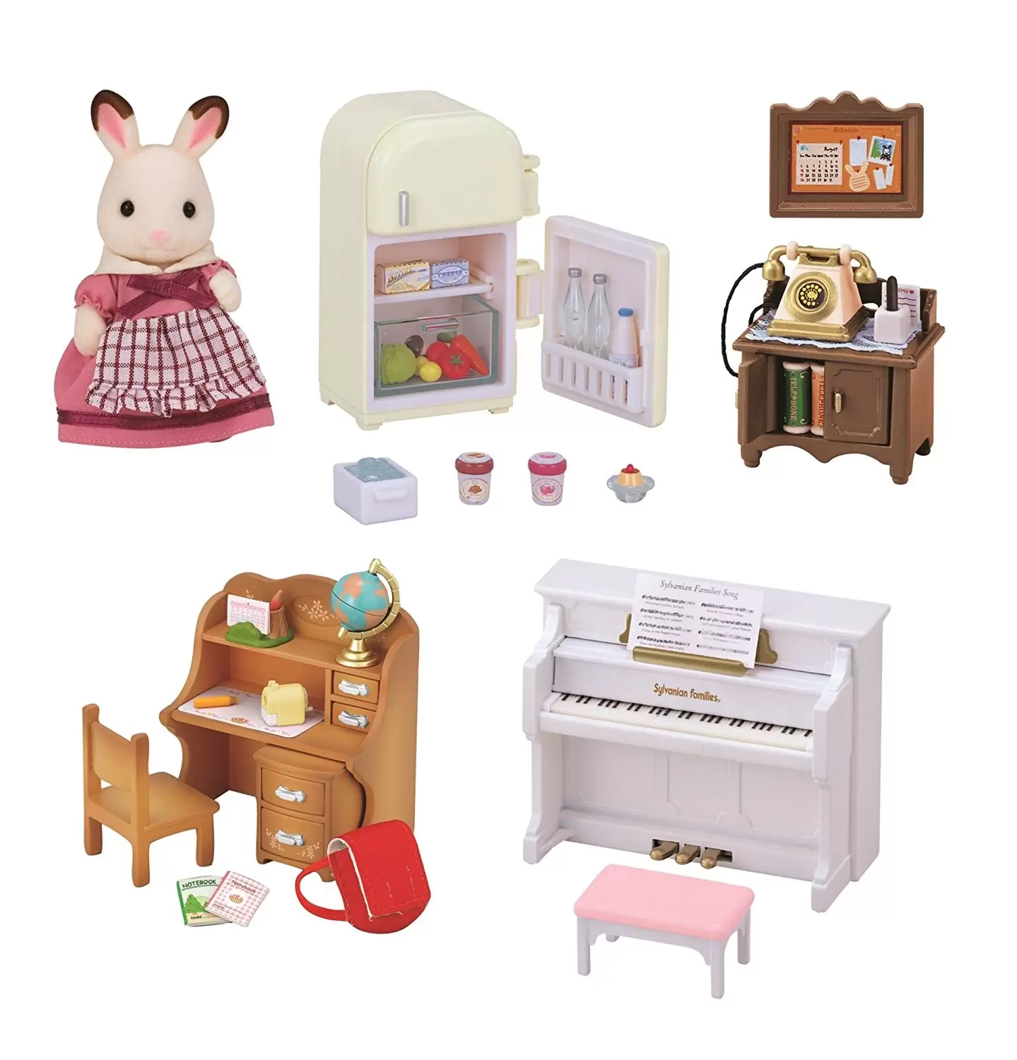 Sylvanian Families (Europe) - Set ameublement et Figurine Pour Cottage
