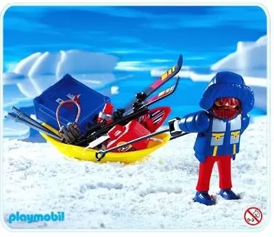 Playmobil Pôle Nord - Explorateur polaire et traîneau