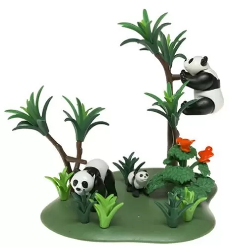 Playmobil Animal Parc - Panda Family