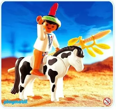 Playmobil Special - Jeune Indien sur poney
