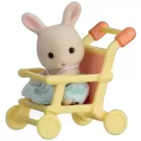 Baby Carry Case / Rabbit on Pushchair