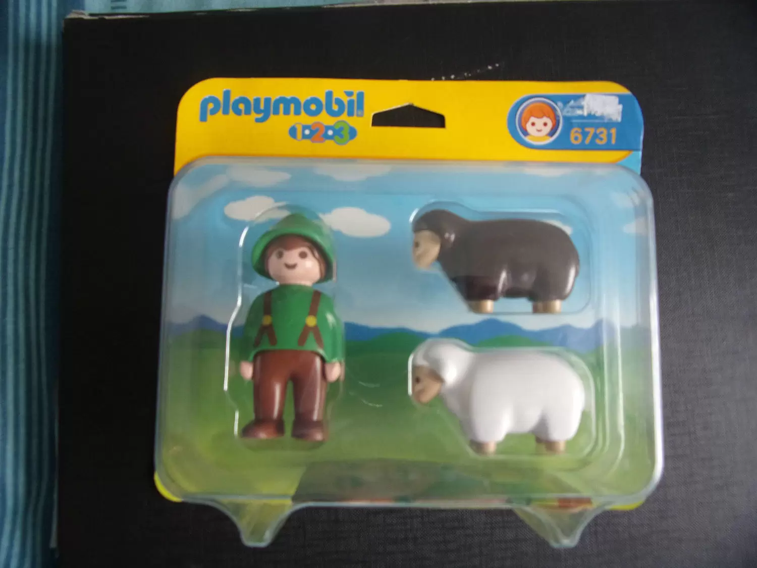 Playmobil 1.2.3 - Shepherd with Sheep