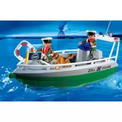 Douaniers en bateau