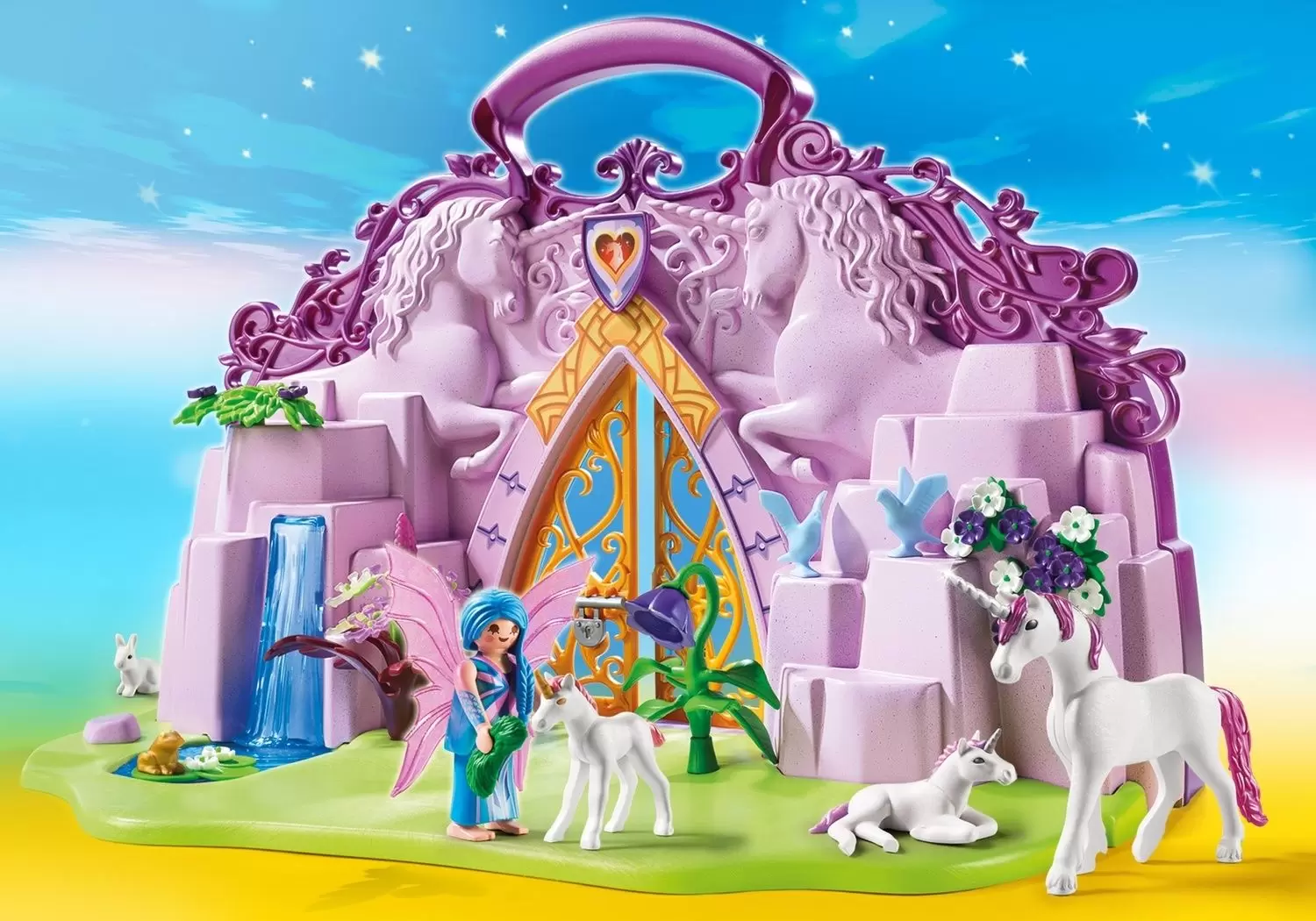 Playmobil Fairies - Unicorn Take Along Castle