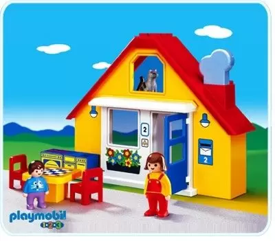 Playmobil 1.2.3 - Maison de famille