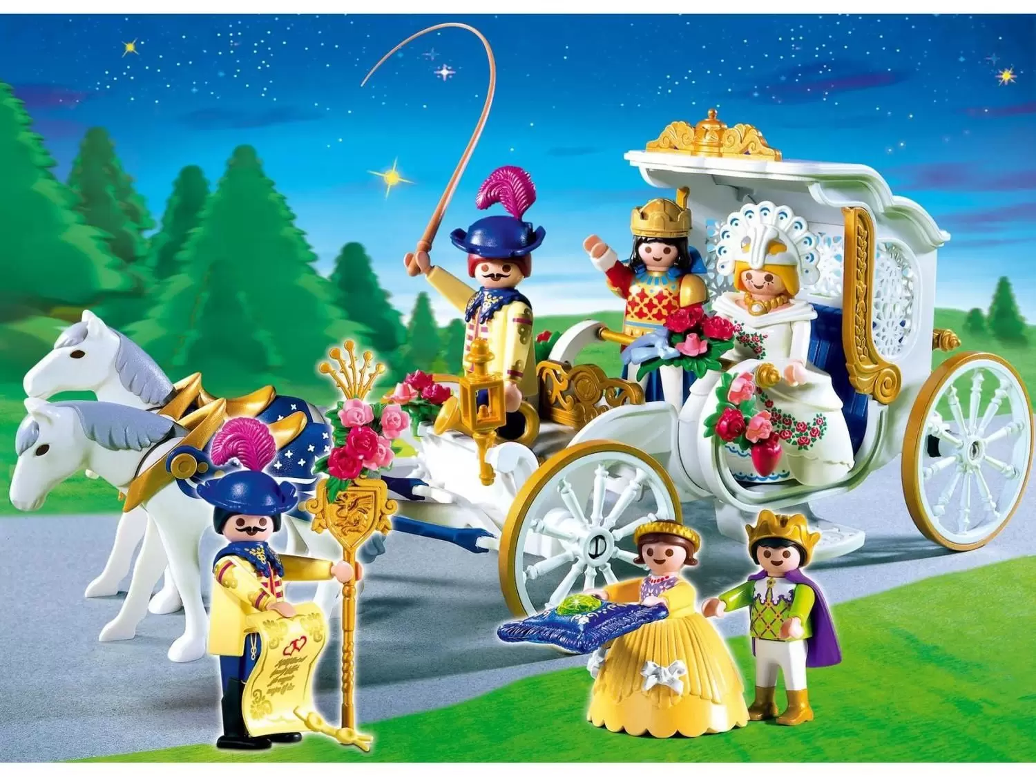 Playmobil Princesses - Mariés en carrosse