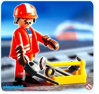 Playmobil Special - Ouvrier et caisse à outils