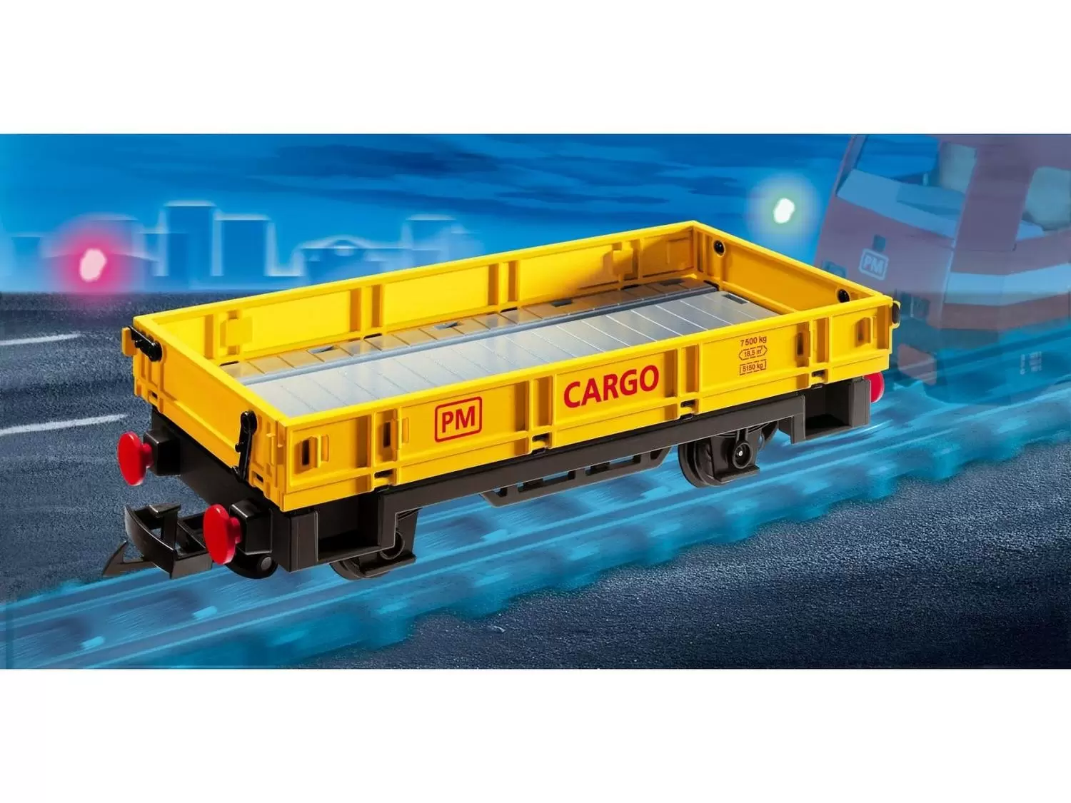 Playmobil Trains - Wagon plate-forme