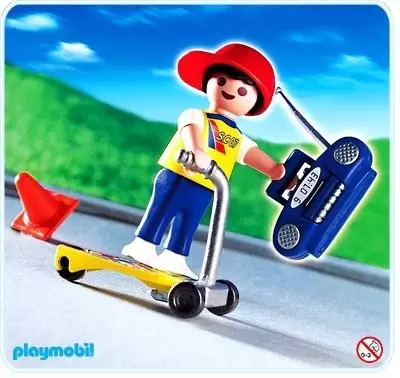 Playmobil Special - Boy on Scooter