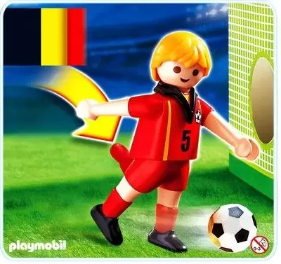 Playmobil Football - Joueur de football de Belgique