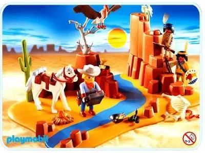 Playmobil Far West - Superset indiens et cowboy