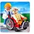 Playmobil Hôpital & Sauveteurs - Doctoresse avec malade en fauteuil roulant