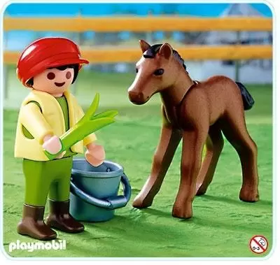 Playmobil Special - Enfant et poulain