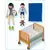 Playmobil Rescuers & Hospital - Médecin et enfant avec lit d\'hôpital